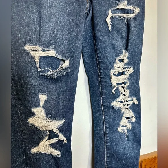 AMERICAN EAGLE OUTFITTERS NEXT LEVEL STRETCH HI RISE JEGGING 10LONG - Picture 3 of 9